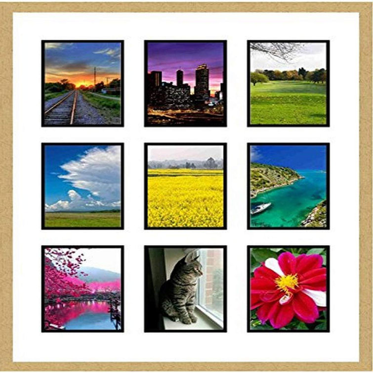 Latitude Run® Nine Square Opening Collage Frame For 5" X 7" Phot